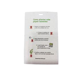Credencial em Papel Semente 9x14cm - EA7