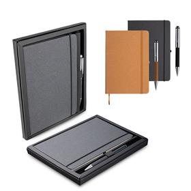 Kit Escritório A5 em Couro Reciclado - KT32