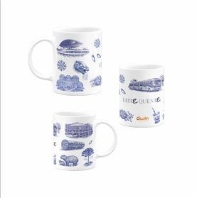Caneca Cerâmica Sublimada Branca 325ml - CN51