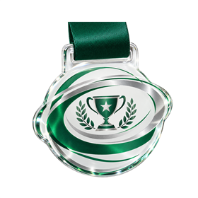Medalha em Acrílico Cristal - ME1