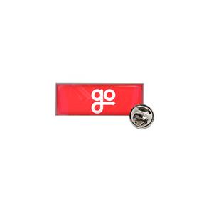 Pin Chapinha de Metal Retangular 3 x 1,5 cm - PI10