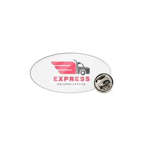 Pin Oval 4,2 x 2,1 cm - PI13