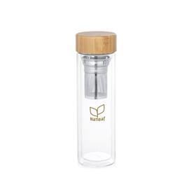 Garrafa Vidro Parede Dupla 490ml - GA193