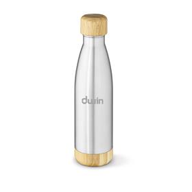 Garrafa Térmica Inox e Bambu 800ml - GA240