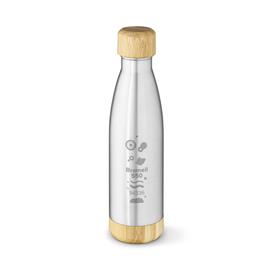 Garrafa Térmica Inox e Bambu 550ml - GA241