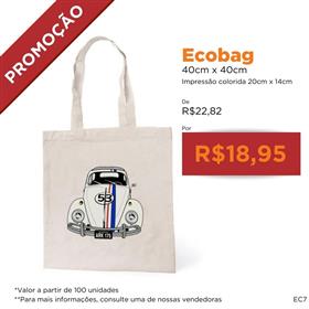 PROMOÇÃO - Ecobag Algodão Cru 40 x 40 cm - EC7 PROMO