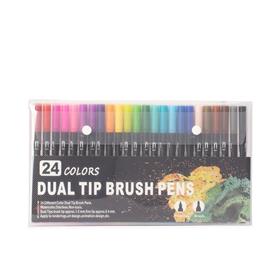 Kit com 24 canetinhas Ponta Dupla - CA440