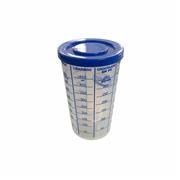 Copo Plástico dosador com tampa - CO229