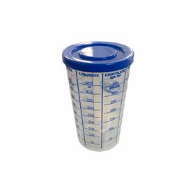 Copo Plástico dosador com tampa - CO229