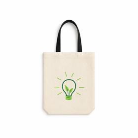 Ecobag em Algodão Cru com Alça de Couro - EC74
