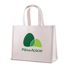 Ecobag em Algodão Cru - 220g/m²  - 36x28x16cm - EC75 AI