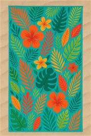 Canga de Praia Sublimada em tactel - TO21