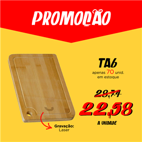 Tábua em Bambu - TA6 PROMO