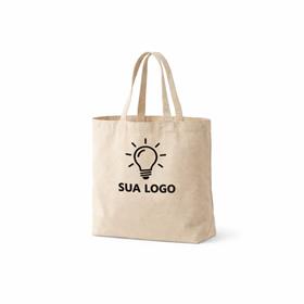 Ecobag em Algodão Cru - 41x38x19cm - SA227