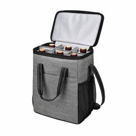 Bolsa Térmica Porta Vinho para 6 Garrafas - BO302 VD