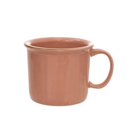 Caneca de Cerâmica Tipo Esmaltada Rosa - 280ml - CN506