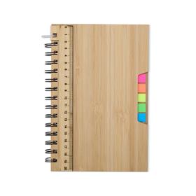 Caderno A5 em Bambu - CD132