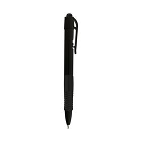 Caneta Plástica com carga Preta - CA530