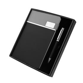 Kit Escritório Caderno A5 com capa dura em PU - KT48 AI