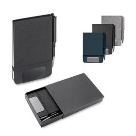 Mini Caderno A6 em RPET com Caneta - CD137 AI